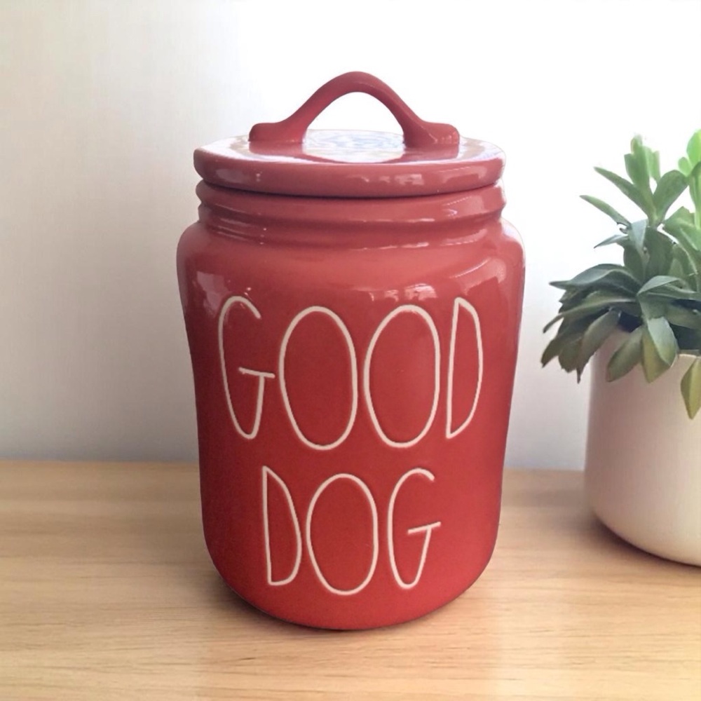 🆕 Rae Dunn Dog Treat Canister
